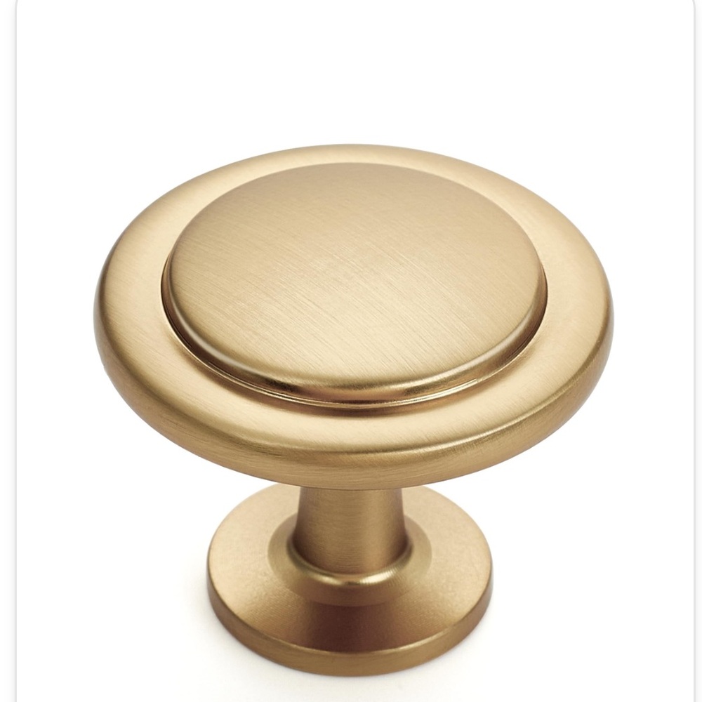 Elegant Gold Cabinet Dresser Knobs-20 Pack